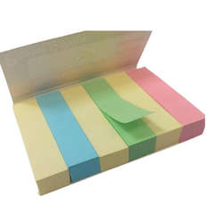 Giấy Note Phân Trang Elephant Nhiều Màu Phân Loại Sách, Tài Liệu