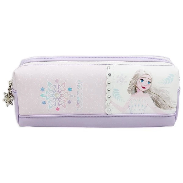 Hộp Đựng Bút PU Chống Nước Họa Tiết Disney Siêu Dễ Thương Cho Bé