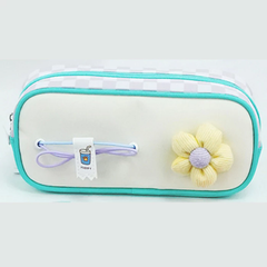 Hộp Bút Túi Đựng Bút Học Sinh Vải Canvas Họa Tiết Dễ Thương SHU 7910 - Bóp Viết Sức Chứa Lớn Chống Nước, Đa Năng