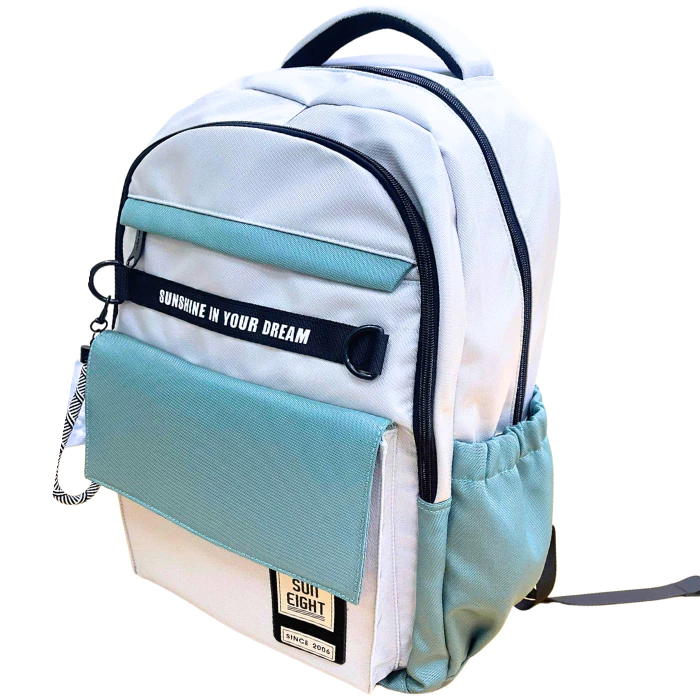 Ba Lô Thời trang Sun Eight S- 8497 Balo Siêu Nhẹ Nhiều Ngăn Chống Nước - Màu Xanh