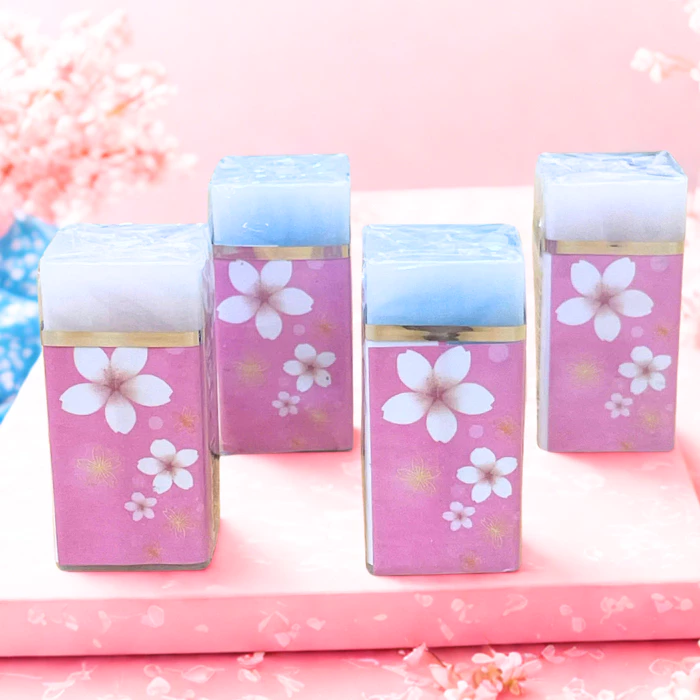 Gôm Tẩy Yalong Hình Hoa Anh Đào Không Bụi Vụn Tẩy Gôm Dẻo Dai Tẩy Siêu Sạch