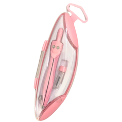 Bộ Compa Chì 2B Học Sinh Màu Pastel Xinh Xắn Yalong - Kèm Lõi Chì Vẽ Tranh Hình Học Kỹ Thuật Mỹ Thuật Dụng Cụ Học Tập