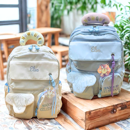 Ba Lô Thời Trang Teen Snow Queen Disney - Balo Bé Gái Nhiều Ngăn Chống Nước Đi Học Cấp 1, Cấp 2