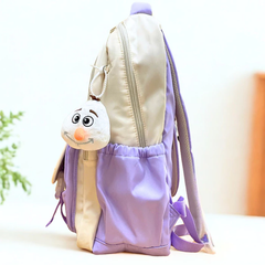 Ba Lô Thời Trang Teen Disney Snow Queen Cao Cấp - Balo Nhiều Ngăn Siêu Nhẹ Chống Nước