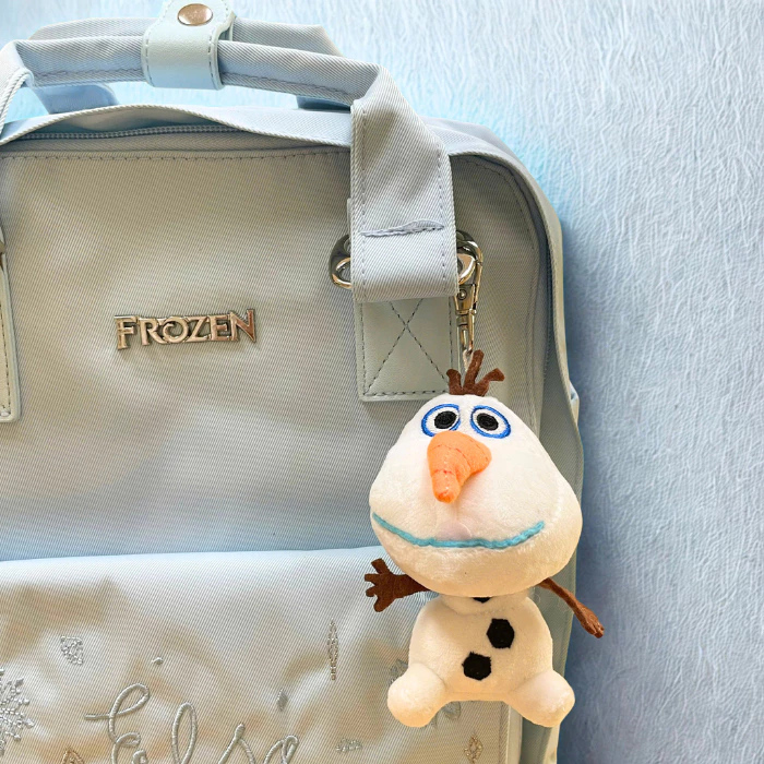 Ba Lô Thời Trang Disney Snow Queen xanh FP8584B3 Cao Cấp - Balo Nữ Siêu Nhẹ Nhiều Ngăn Chống Nước