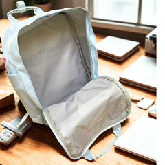 Ba Lô Thời Trang Disney Snow Queen xanh FP8584B3 Cao Cấp - Balo Nữ Siêu Nhẹ Nhiều Ngăn Chống Nước