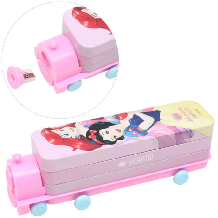 Hộp Đựng Bút Chì Hai Lớp Hình Tàu Hỏa Phiên Bản Disney Cho Bé