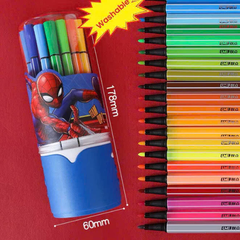 Bút Dạ Màu Bút Lông Màu Rửa Được Disney - Màu Đậm Viết Calligraphy Vẽ Tranh Tô Màu Trang Trí Sổ Học Sinh