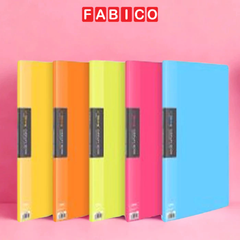 File Lá Túi Đựng Tài Liệu A4 Lá 20 30 40 60 Lá Màu Neon Yalong Lưu Tài Liệu Chứng Từ Hồ Sơ Học Sinh