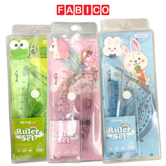 Bộ Dụng Cụ Học Tập 4 Món Thước Đo Độ, Eke Yalong YL223613