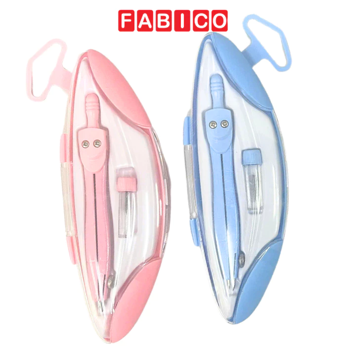 Bộ Compa Chì 2B Học Sinh Màu Pastel Xinh Xắn Yalong