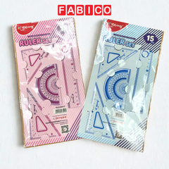 Bộ 4 Thước Kẻ, Thước Đo Độ, Eke Yalong YL233617