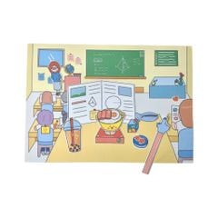 Bộ Tranh Tương Tác Cô Tiên Xanh - Lớp Học Bất Ổn