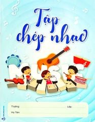 Tập Chép Nhạc - 32 Trang - Màu Xanh Dương