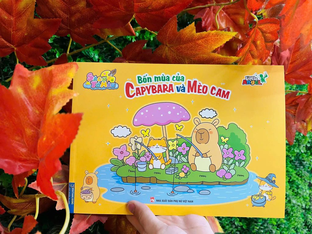 Bốn Mùa Của Capybara Và Mèo Cam