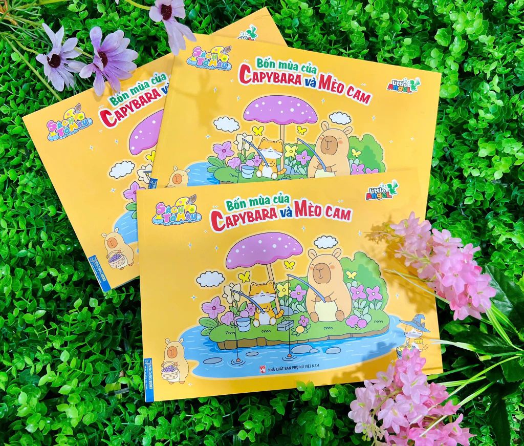 Bốn Mùa Của Capybara Và Mèo Cam