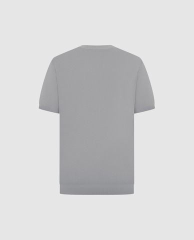  URBAN REVIVO - Áo thun nam cổ tròn tay ngắn 