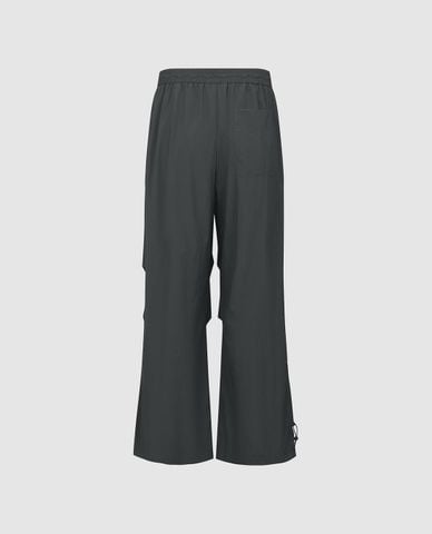  URBAN REVIVO - Quần nam ống rộng lưng thun Ruched 