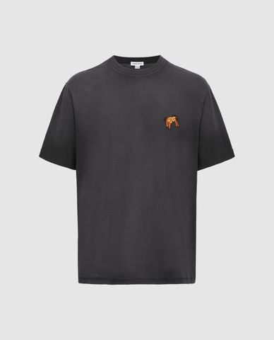  URBAN REVIVO - Áo thun nam cổ tròn tay ngắn trẻ trung 