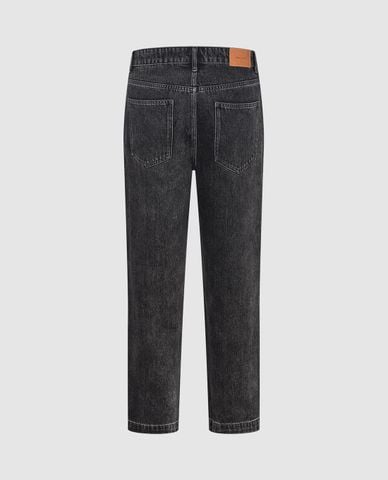  URBAN REVIVO - Quần jeans nam ống đứng năng động Straight 