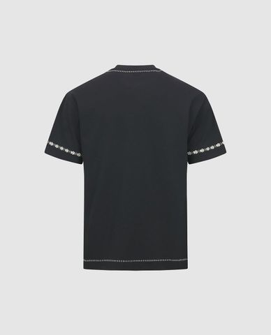  URBAN REVIVO - Áo thun nam cổ tròn tay ngắn Loose 