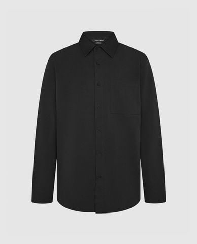  URBAN REVIVO - Áo sơ mi nam cổ bẻ tay dài Regular 