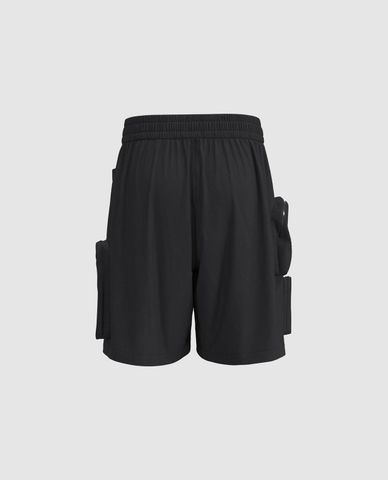  URBAN REVIVO - Quần short nam ngang gối Vogue 