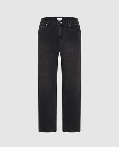 URBAN REVIVO - Quần jeans nam ống rộng trẻ trung 