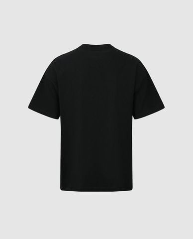  URBAN REVIVO - Áo thun nam cổ tròn tay ngắn in hình 