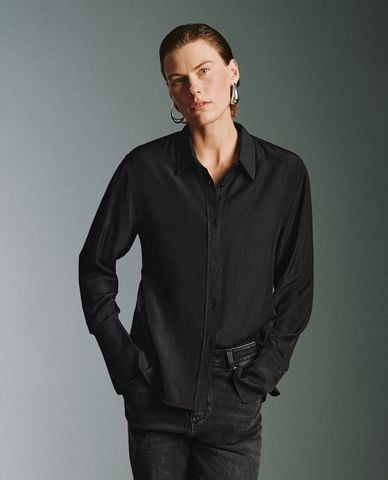  URBAN REVIVO - Áo sơ mi nữ tay dài thanh lịch 