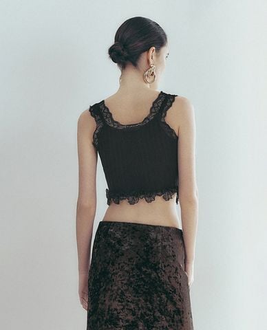  URBAN REVIVO - Áo kiểu nữ hai dây thời thượng 