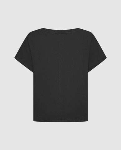  URBAN REVIVO - Áo thun nữ cổ tròn tay ngắn Printed 