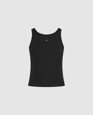  URBAN REVIVO - Áo sát nách nữ cổ tròn trẻ trung 