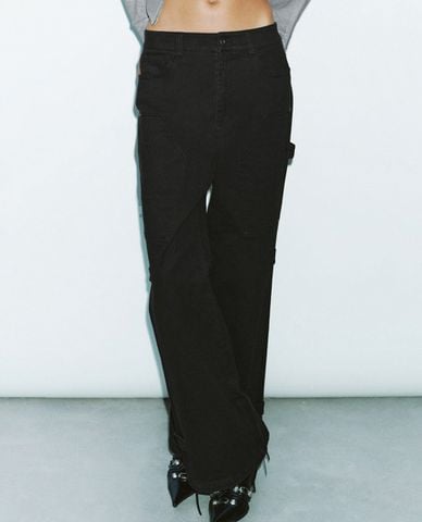  URBAN REVIVO - Quần nữ ống loe thời thượng 