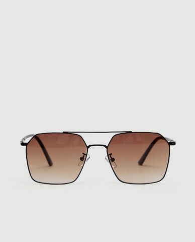  URBAN REVIVO - Kính mát unisex gọng đa giác 