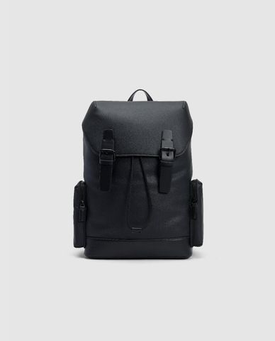  URBAN REVIVO - Balo nam phom chữ nhật Double Buckled 