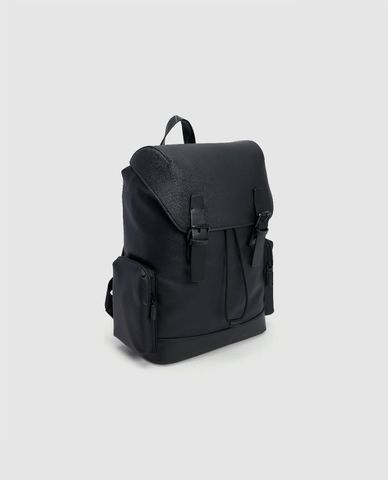  URBAN REVIVO - Balo nam phom chữ nhật Double Buckled 