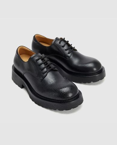  URBAN REVIVO - Giày oxford nam mũi tròn Vegan Leather 