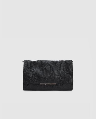  URBAN REVIVO - Túi đeo vai nữ phom chữ nhật Vegan Leather Chained 