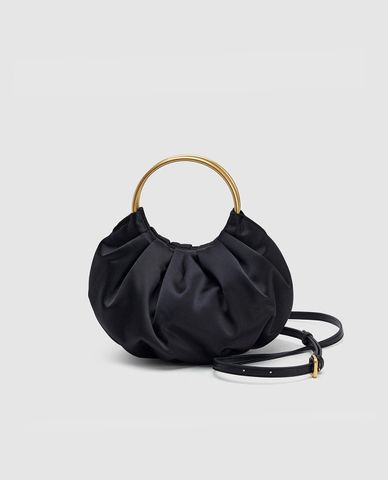  URBAN REVIVO - Túi xách nữ hình bán nguyệt Ring Handle 