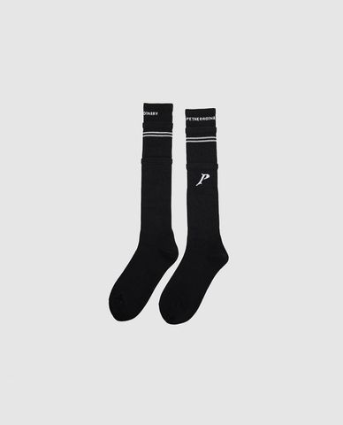  URBAN REVIVO - Vớ nữ cổ cao kẻ sọc thời trang 