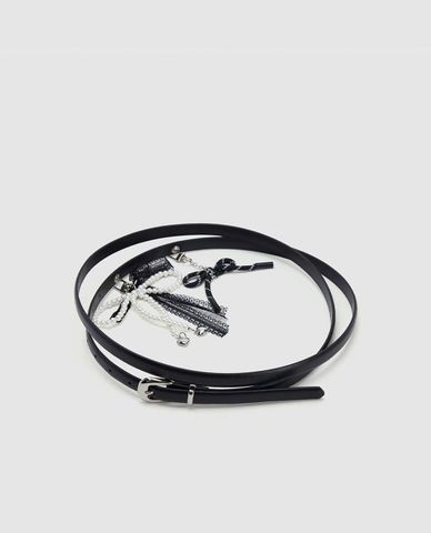  URBAN REVIVO - Thắt lưng nữ bản nhỏ hiện đại 