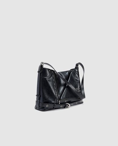  URBAN REVIVO - Túi đeo vai nữ phom vuông hiện đại 