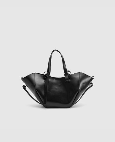  URBAN REVIVO - Túi đeo vai nữ hình thang độc đáo 