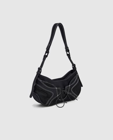  URBAN REVIVO - Túi đeo vai nữ phom chữ nhật 