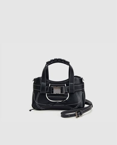  URBAN REVIVO - Túi đeo chéo nữ phom chữ nhật thời trang 