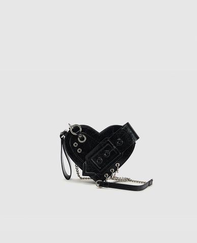  URBAN REVIVO - Túi đeo vai nữ hình trái tim thời trang 