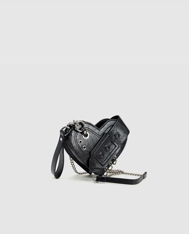  URBAN REVIVO - Túi đeo vai nữ hình trái tim thời trang 