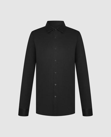  URBAN REVIVO - Áo sơ mi nam cổ bẻ tay dài hiện đại 