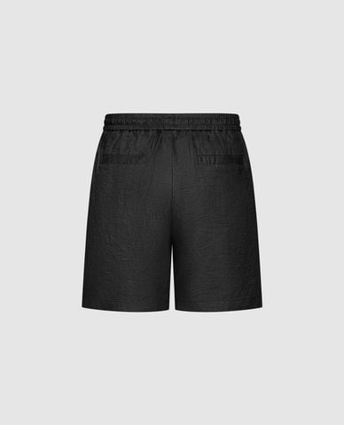  URBAN REVIVO - Quần short nam ống rộng lưng thun 